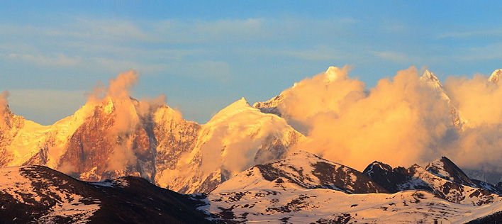 Namjagbarwa Feng und Gyalha Bairi Feng Berg